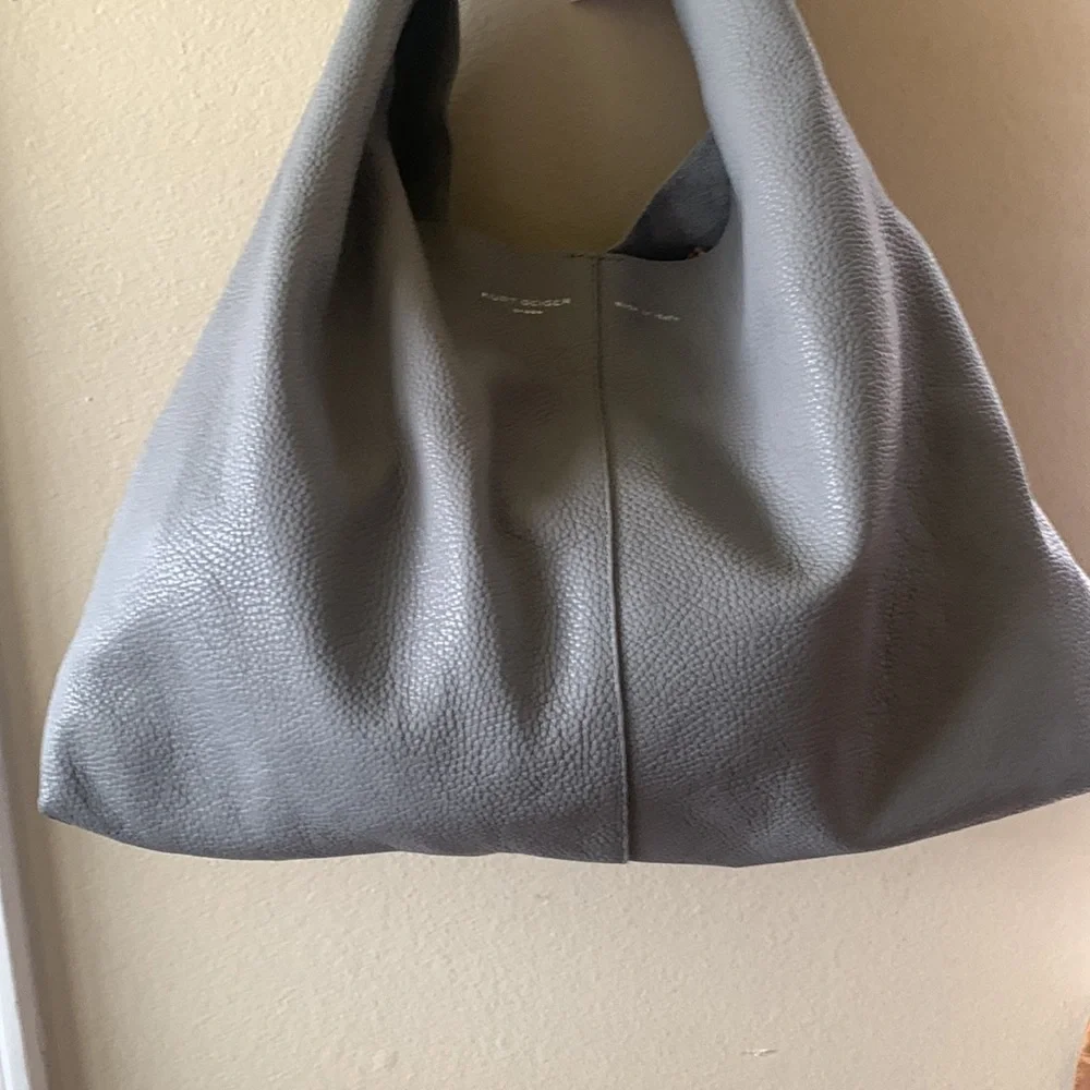 Kurt Geiger London Violet Leather Hobo Bag